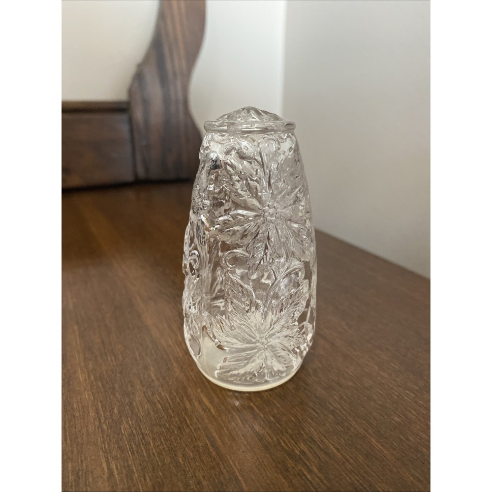 Princess House Fantasia Vintage Glass Salt Or Pepper Shaker 3.5" H Replacement